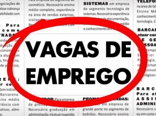 VAGAS DE EMPREGO