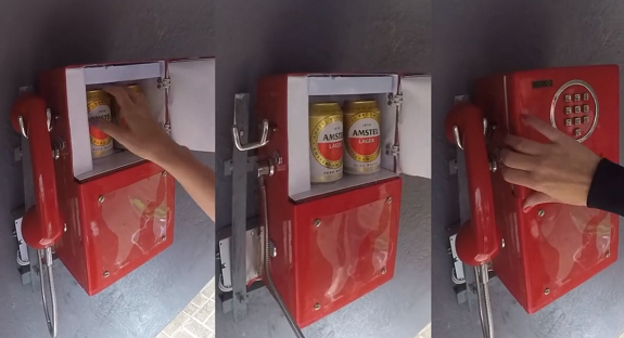 Amstel escondeu coolers em bloquinhos que vendiam Skol