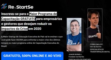 StartSe lança programa online gratuito de 100 horas de capacitação para a nova economia