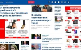 Site o Jornal da Cidade Online é acusado de disseminar notícias falsas (Crédito: reprodução)