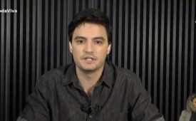 Influenciador e youtuber, Felipe Neto, no Roda Viva (Crédito: reprodução)