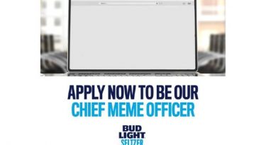 Bud Light Seltzer procura Chief Meme Officer