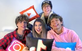 Gustavo Meira, Willian Amaral, Mari Galindo e Victor Choi buscam conectar marcas ao TikTok (Crédito: Divulgação/André Calazans)