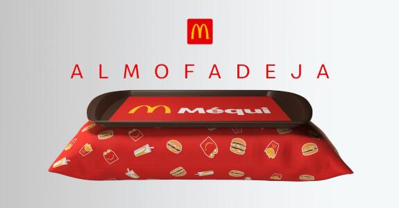 McDonald's cria almofadeja, para comer “Méqui” no sofá – Meio & Mensagem