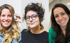 Beatriz Oliveira, Gabriela Soutello e Marina Pappone (crédito: divulgação/Deezer)