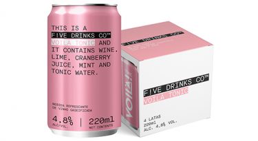 F!ve Drinks Co. chega ao Brasil como opção fora do bar