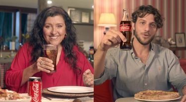 Coca-Cola brinda encontro de Dona Lurdes e Domênico