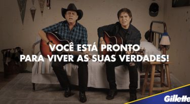 Gillette escala Chitãozinho & Xororó para ação digital