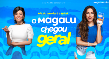 Magalu inaugura lojas no Rio com hit de Anitta