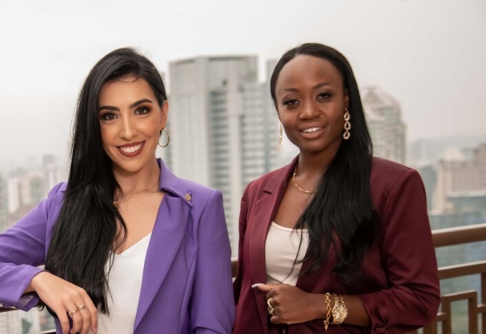 Karolyne Utomi e Eizani Rigopoulos