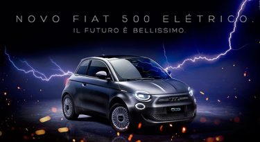 Fiat reúne influenciadores e raio para apresentar carro elétrico