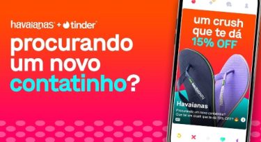 Havaianas lança perfil no Tinder para oferecer descontos aos usuários