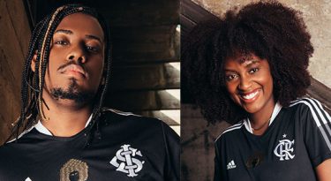 Com Inter e Flamengo, Adidas homenageia mulheres e homens negros do futebol