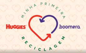 Programa Minha Primeira Reciclagem, da Huggies com a Boomera