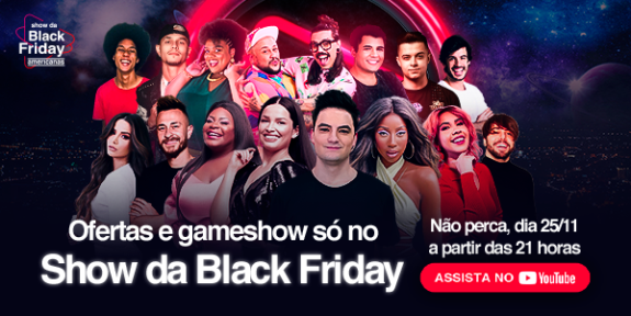 Show da Black Friday: aposta na tendência mundial de live commerce chega à sua terceira edição