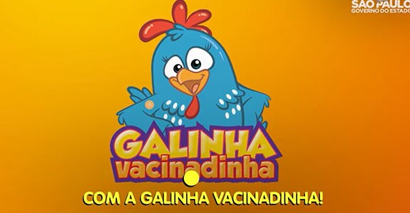 Galinha Pintadinha faz vídeo para incentivar vacinação