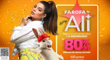 Gkay organiza “Farofa do Ali” para AliExpress