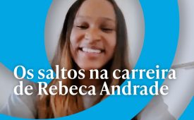 Os saltos na carreira de Rebeca Andrade