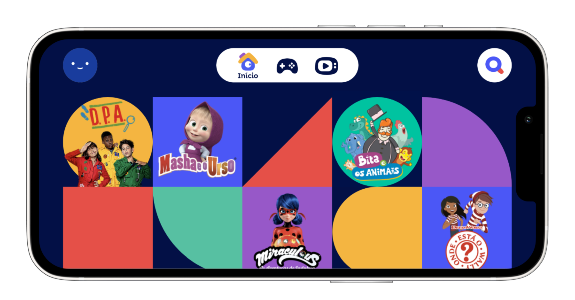 Com games e desenhos, Grupo Globo lança app infantil