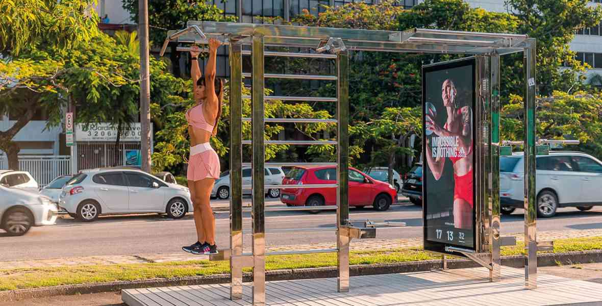 No Rio de Janeiro, campanha da Adidas em Estações Mude impactou 45 milhões de pessoas
