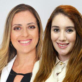 Mônica Patrizi e Larissa Pietoso