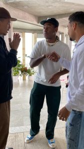 Tyler the creator na ativação da comunidade All Star