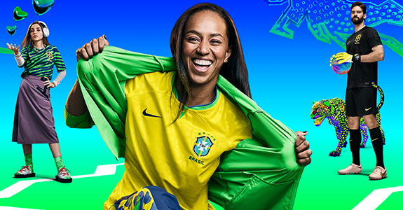 Onça e garra: Nike destaca atributos brasileiros nas camisas da seleção