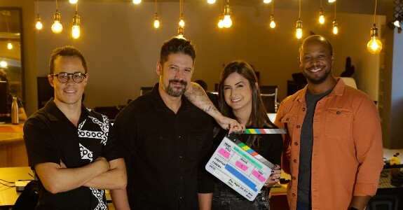 Rafa Batista, Phelipe Siani, Mari Palma e Will Lopes, sócios da Albuquerque
