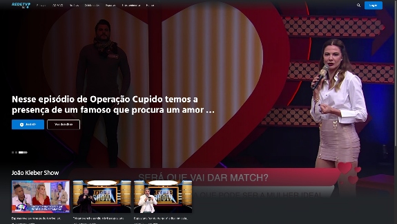 RedeTV lança aplicativo no streaming