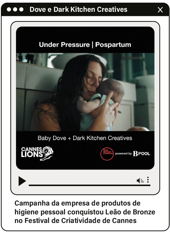 Campanha da empresa de produtos de higiene pessoal conquistou Leão de Bronze no Festival de Criatividade de Cannes