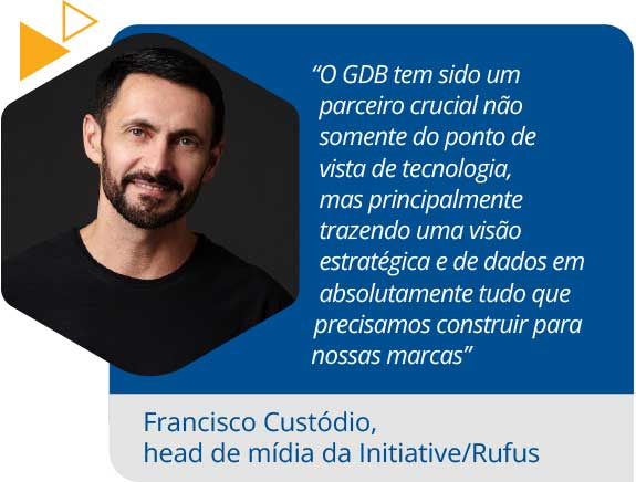 Francisco Custódio, head de mídia da Initiative/Rufus