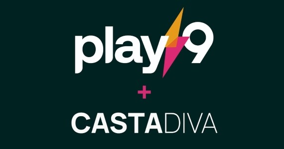 Logotipos da Play9Action e Casta DIva