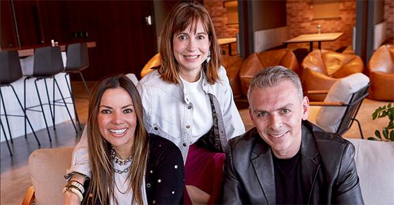 Rafaela Alves, Fernanda Tedde e José Lopes, da AlmapBBDO