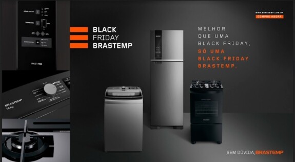 Campanha Brastemp do plano de mídia da whirlpool