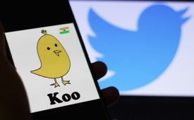 Assim como Twitter, aplicativo indiano Koo tem uma ave como logo (Crédito: Ravi Sharma1030/Shutterstock)