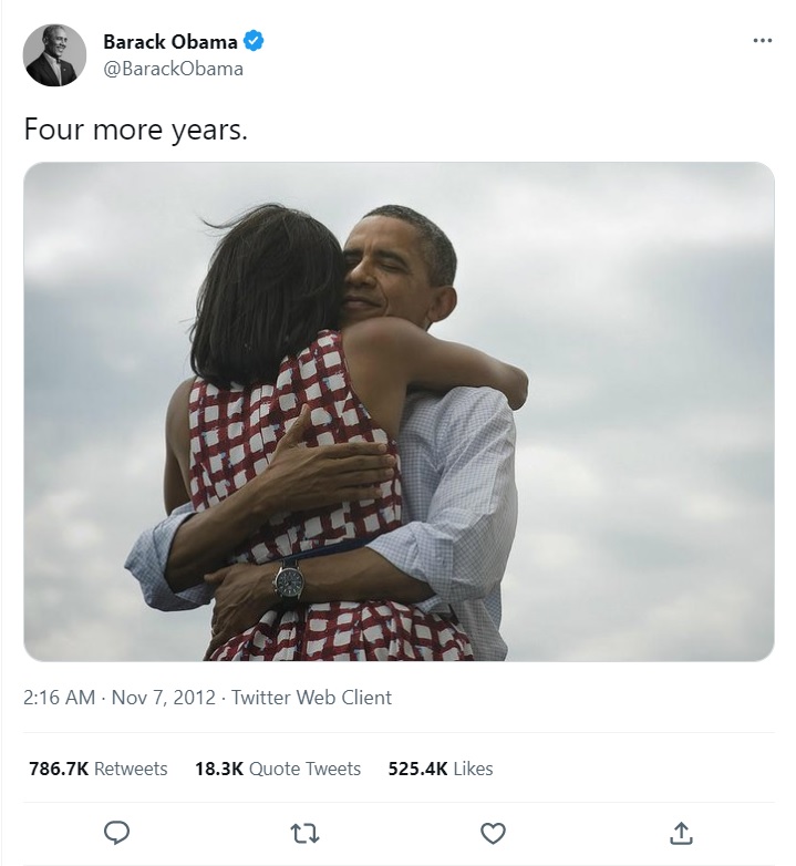 Tweet de Barack Obama
