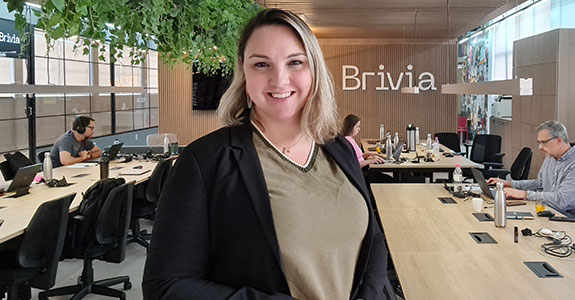 Patrícia Reed chega à Brivia depois de passagens por empresas como KaBuM!, Pipefy e CI&T (Crédito: Divulgação)