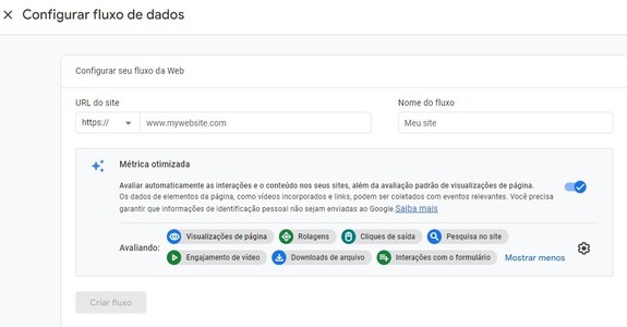 funcionalidades do Google Analytics 4