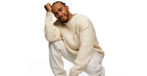 Lewis Hamilton para campanha do Itaú Personnalité