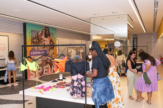 Os planos da Shein com as pop-up stores