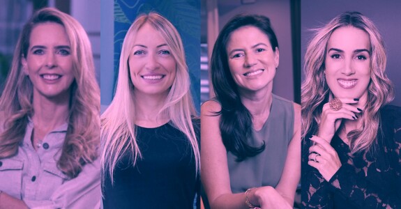 Isabella Zakzuk, Vanessa Gordilho, Renata Gomide Carvalho e Poliana Sousa (Crédito: Divulgação)