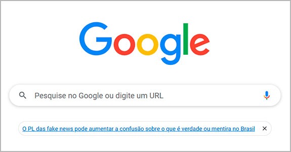 Google e PL das Fake News