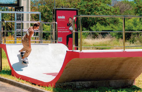 As primeiras estações de skate da Mude já foram instaladas em Brasília