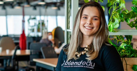 Thalita Gelenske é fundadora e CEO da Blend_Edu (Crédito: Divulgação)