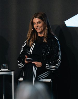 Sina Neubrandt, diretora de comunicação global da Adidas focada em ações para o público feminino