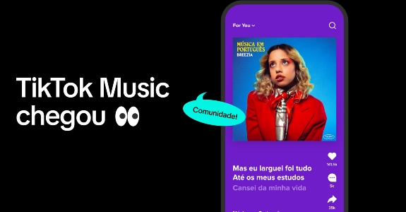 Com streaming TikTok Music, Bytedance descontinua a plataforma Resso (Crédito: Divulgação/TikTok)