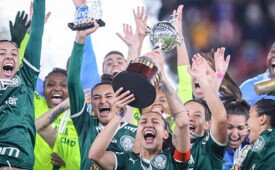 Atuais campeãs da Libertadores, Palmeiras, estará na transmissão da Band (Crédito: Staff Images/ Woman Conmebol)