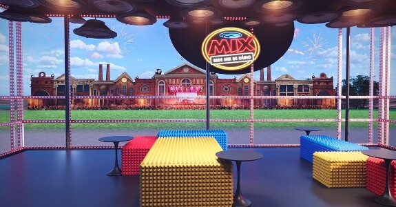 Rádio Mix transmitirá shows e programas ao vivo do local 