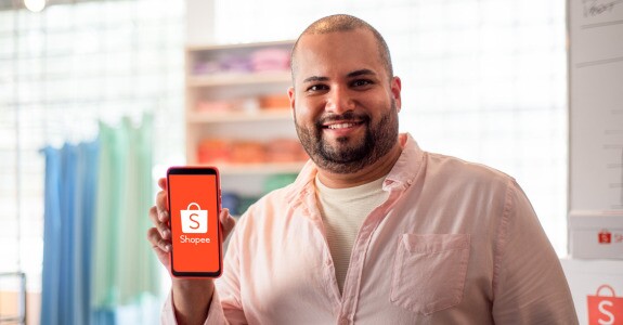 Como são as estratégias de marketing da Shopee no Brasil?