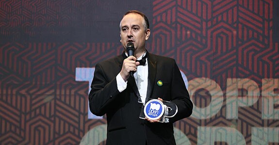 Renato Biava, people & strategy director at AmbevTech, representou a Ambev no 100 Open Startups (Crédito: Divulgação)
